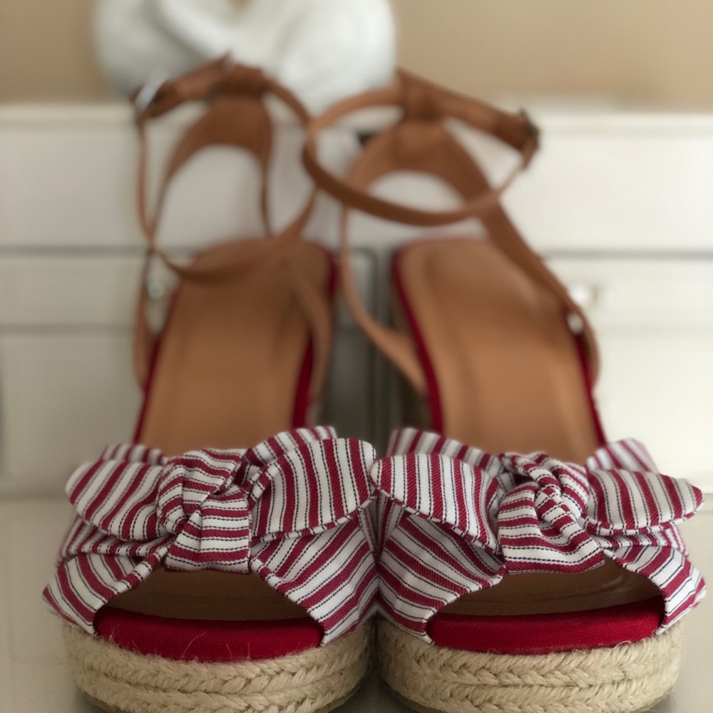 Nautical Wedge Sandal